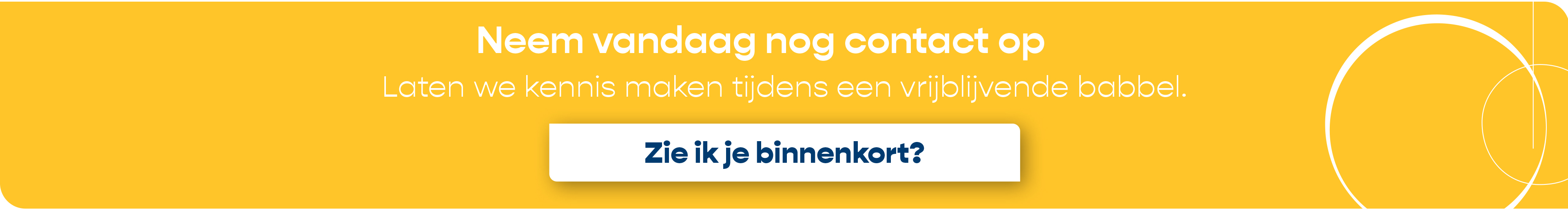 Employer Branding contact mee banner
